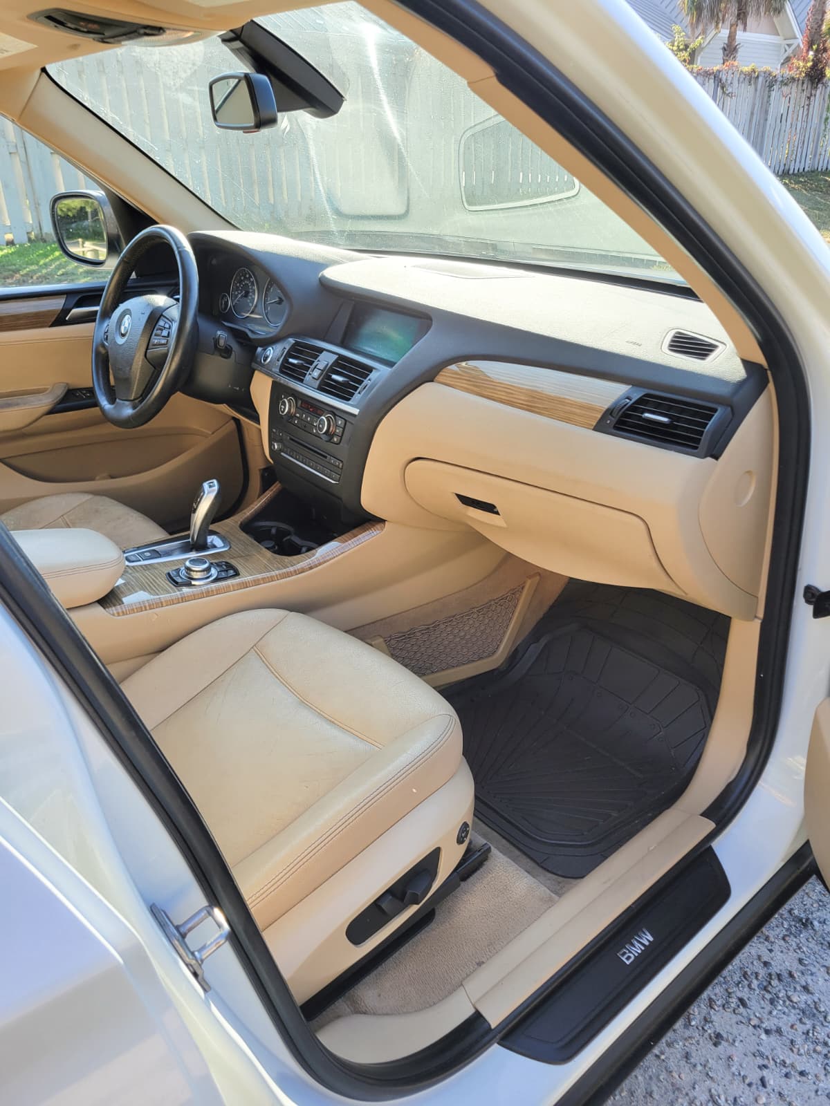 Interior from the passenger door