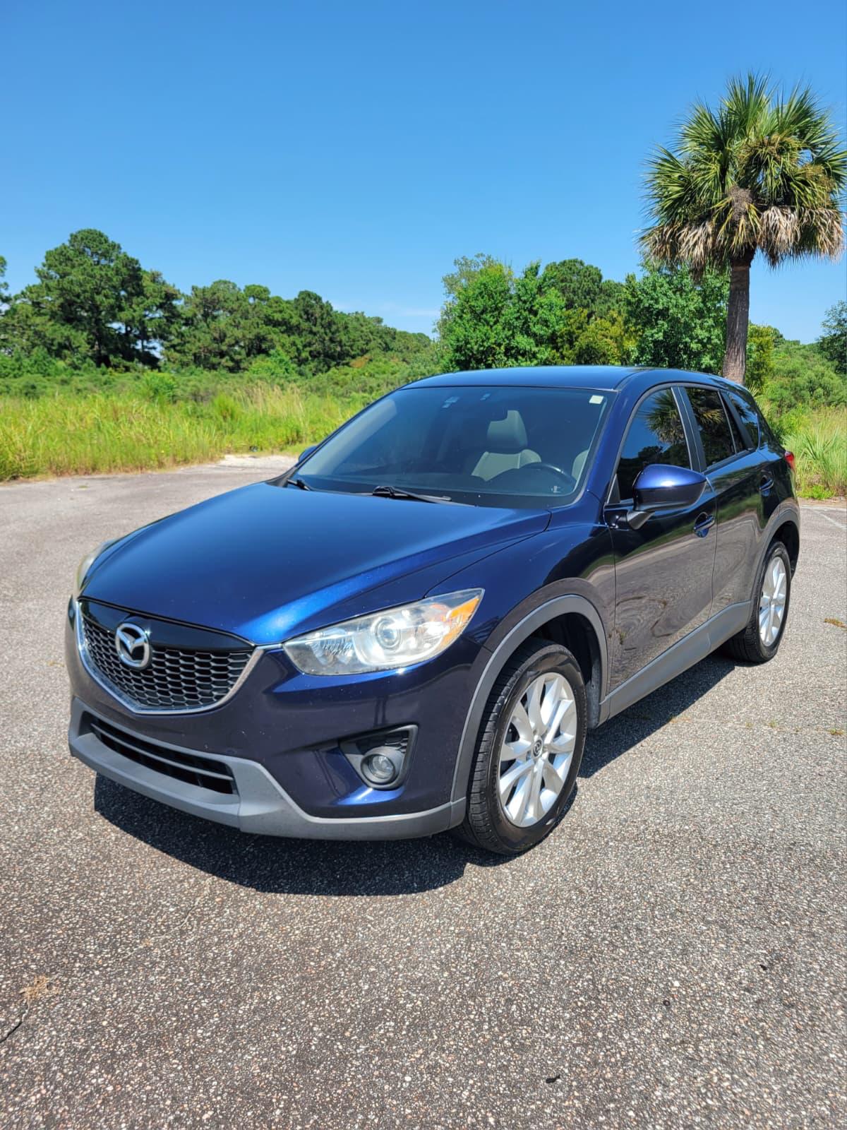 2014 Mazda CX-5 Grand Touring in Deep Crystal Blue