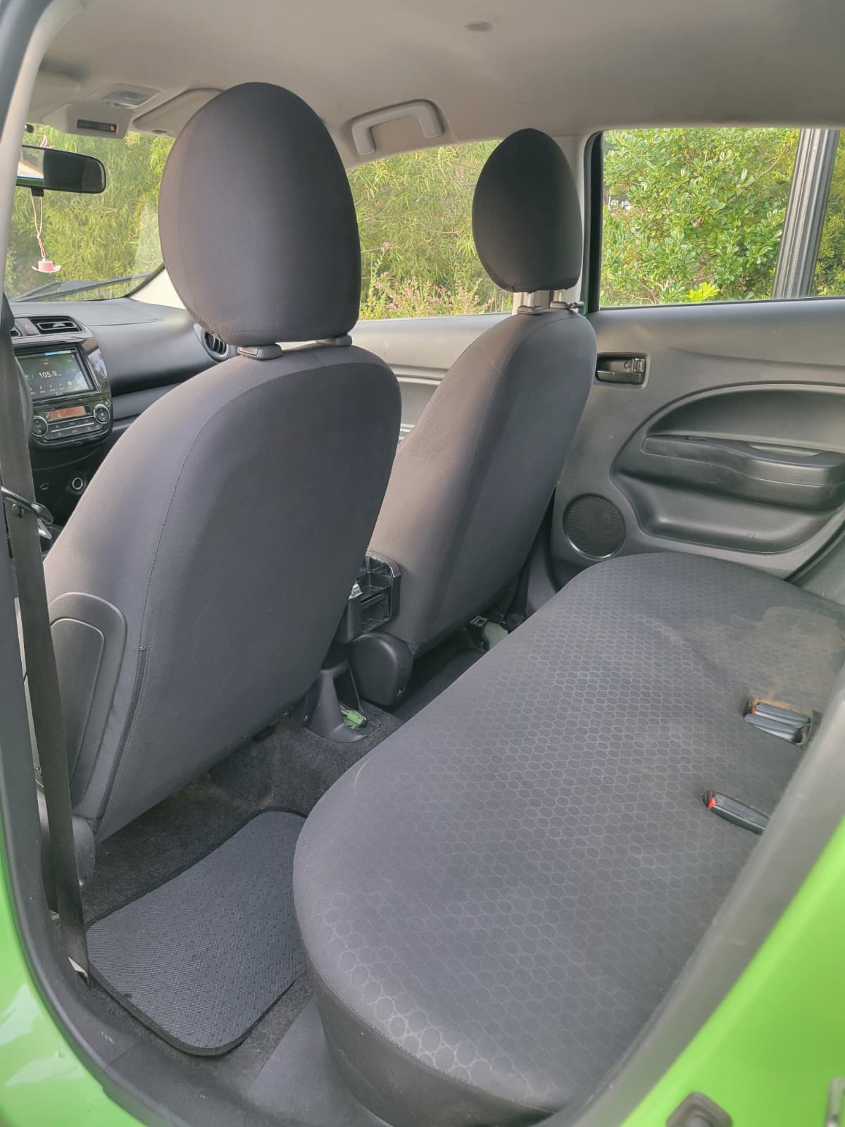 Rear seats