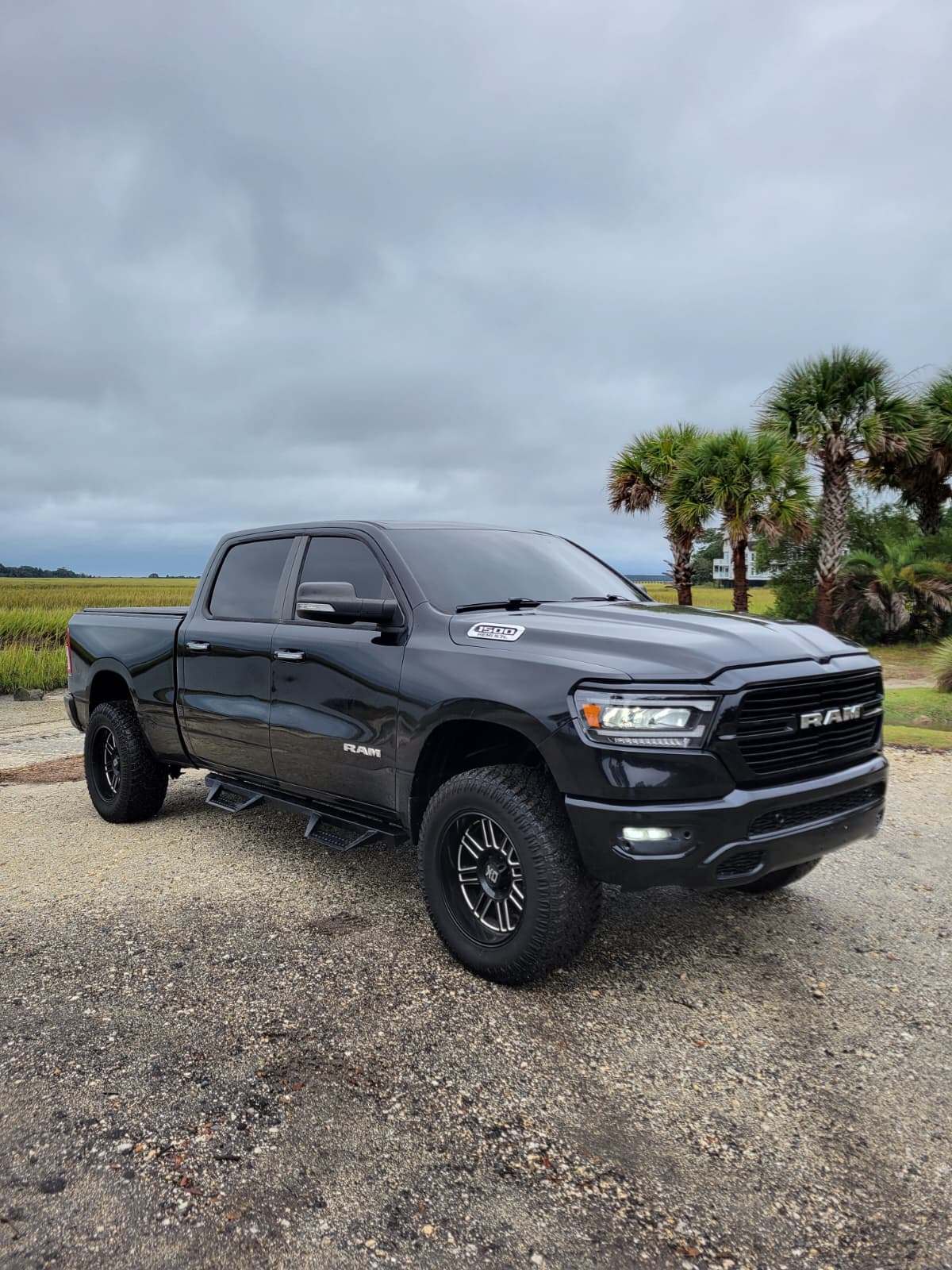 2021 Ram 1500 Big Horn Crew Cab 4x4 in black